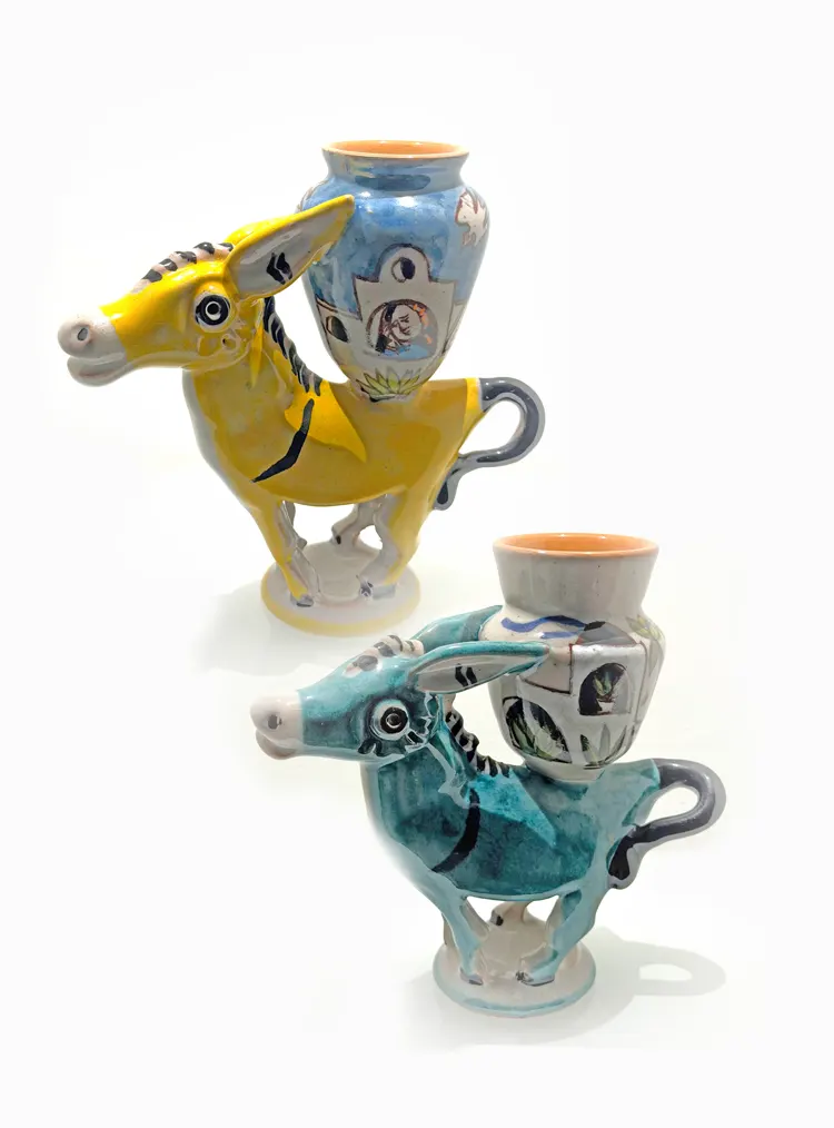 Handcrafted Donkeys