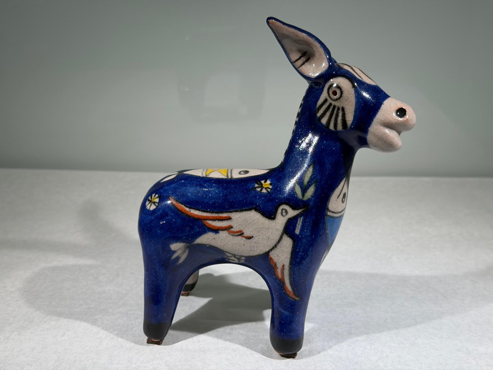 Single Donkey by Pasquale Liguori Blue - Image 4