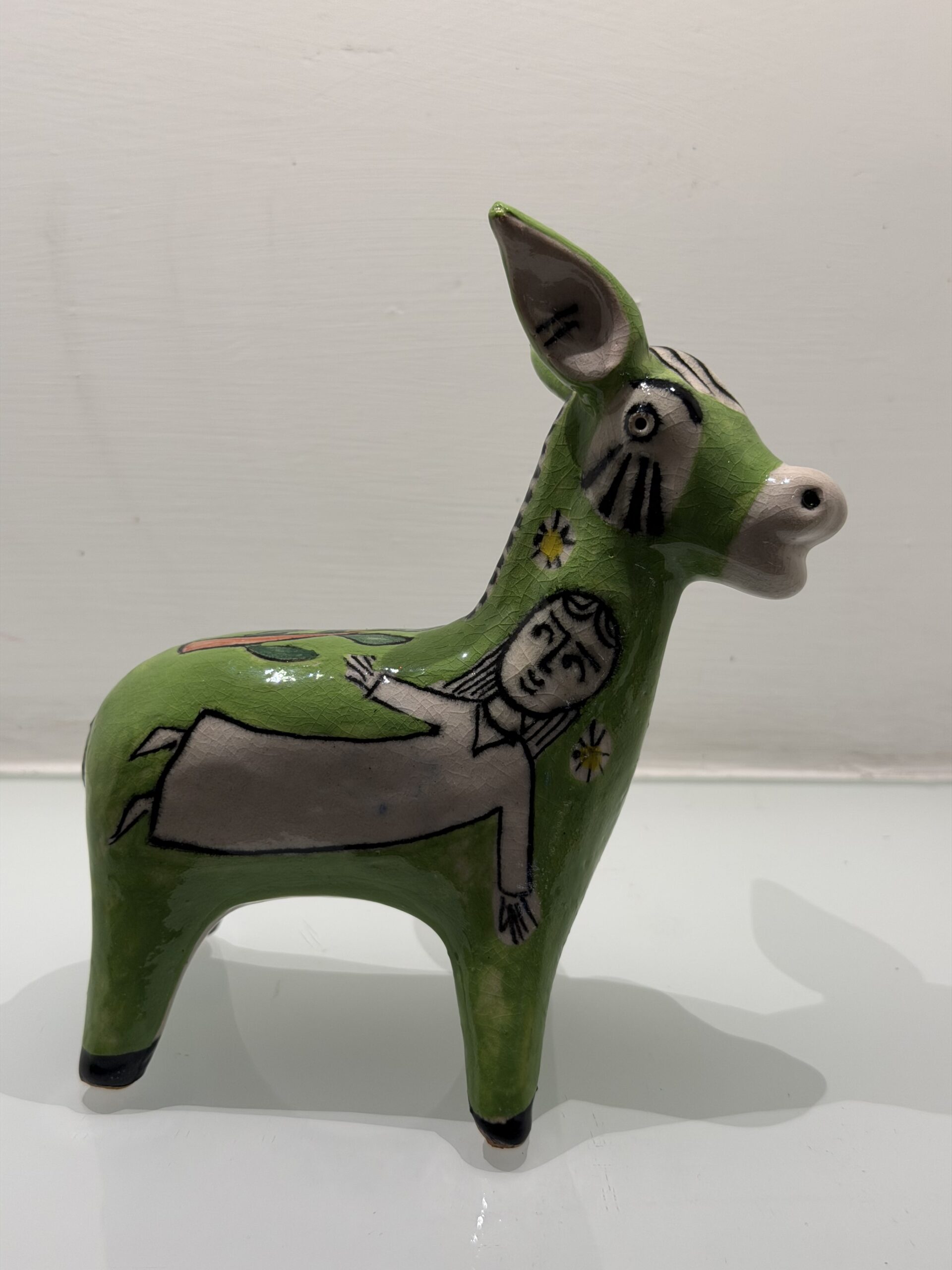 Single donkey by Pasquale Liguori Green - Image 3