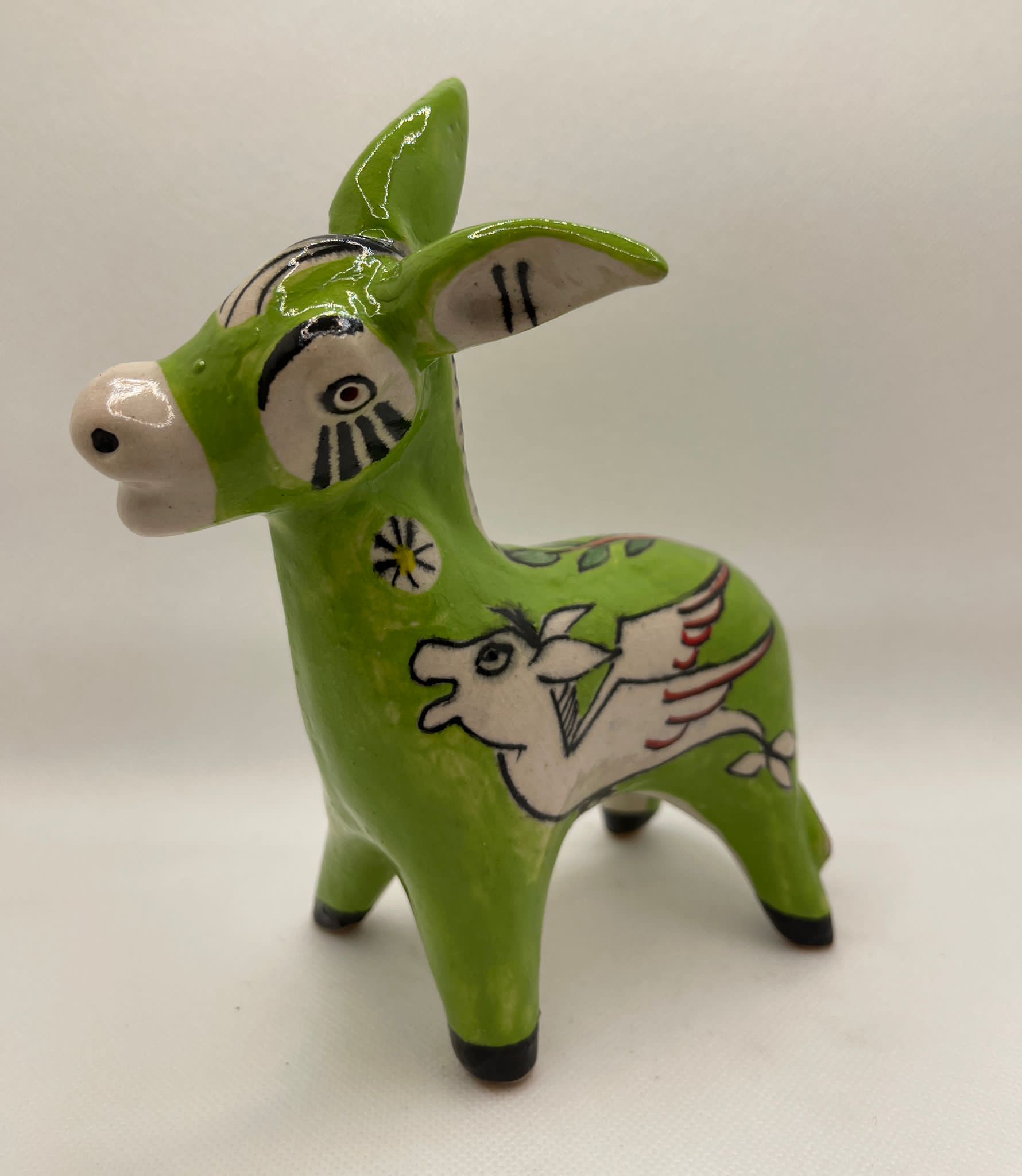Single donkey by Pasquale Liguori Green