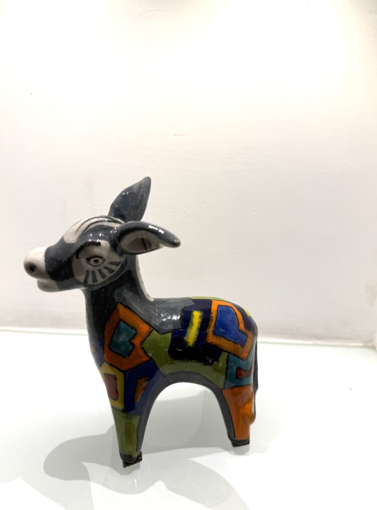 The Gray Gaudí donkey
