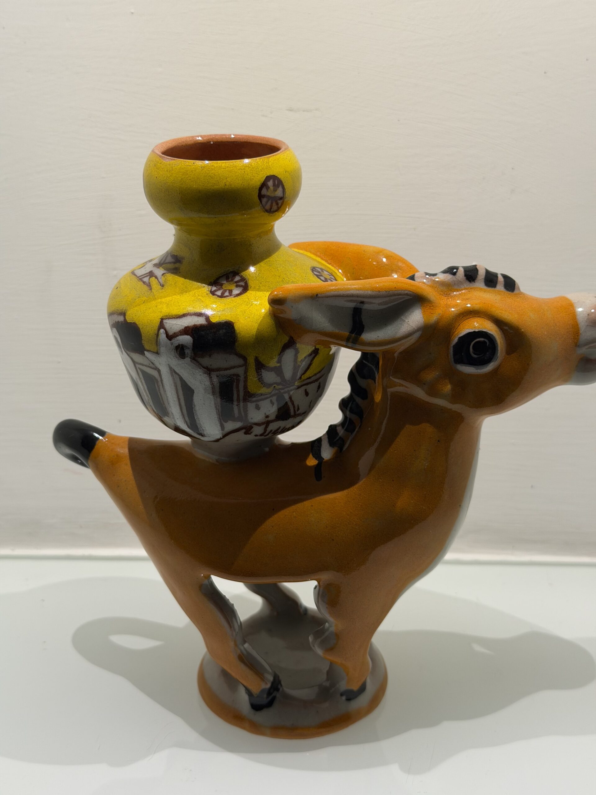 Donkey by Lucio Liguori with Jar ORANGE - Image 3