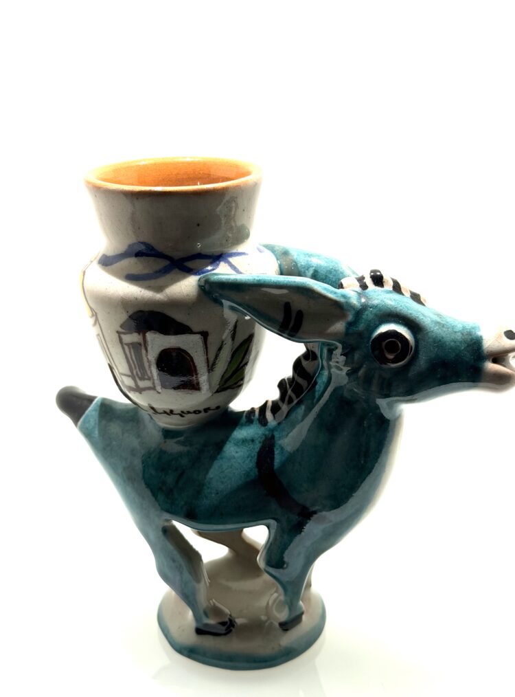 Donkey with jar by Lucio Liguori GREEN
